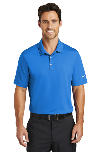 Nike Dri-FIT Adult Unisex 4.4 oz 100% Polyester Vertical Mesh Polo Shirt